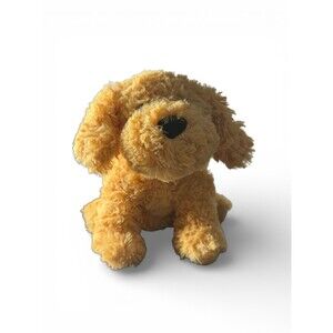 Golden Dog Warmies Tan Puppy Lavender Scented Heatable Weighted Heatable